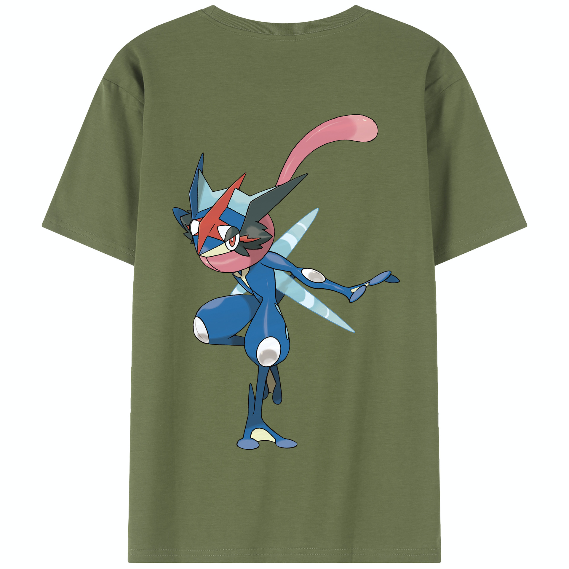 （画像用） ポケットモンスター Pokémon 綿100％半袖Tシャツ（背面プリント）